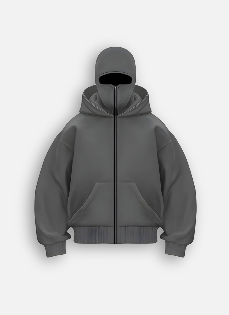 Jay - Mask zip hoodie