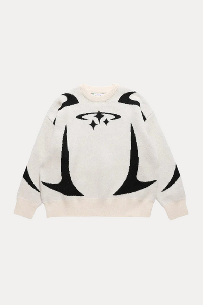 Stars Knitted Sweater